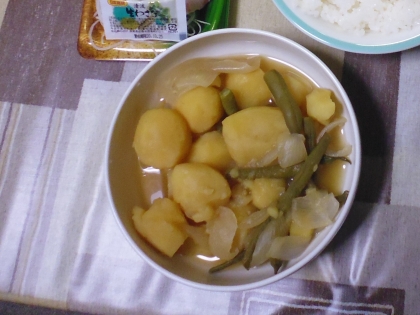 じゃがいもの煮物・圧力鍋