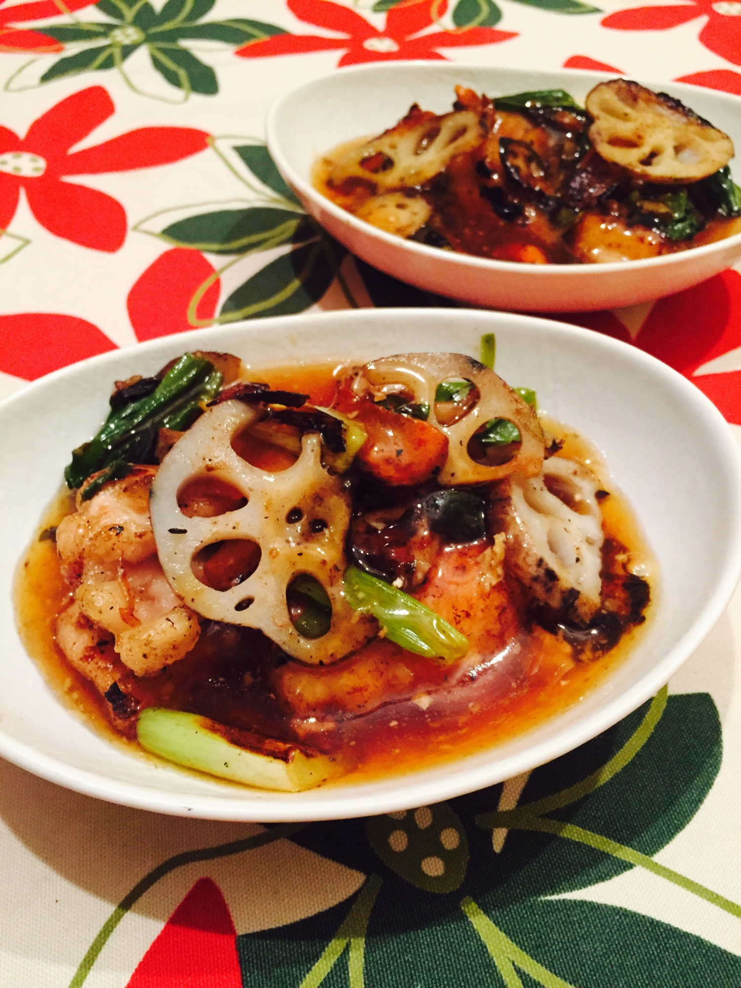 鶏胸肉とお野菜のあんかけ