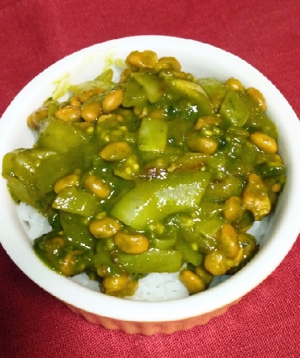青汁納豆健康カレー