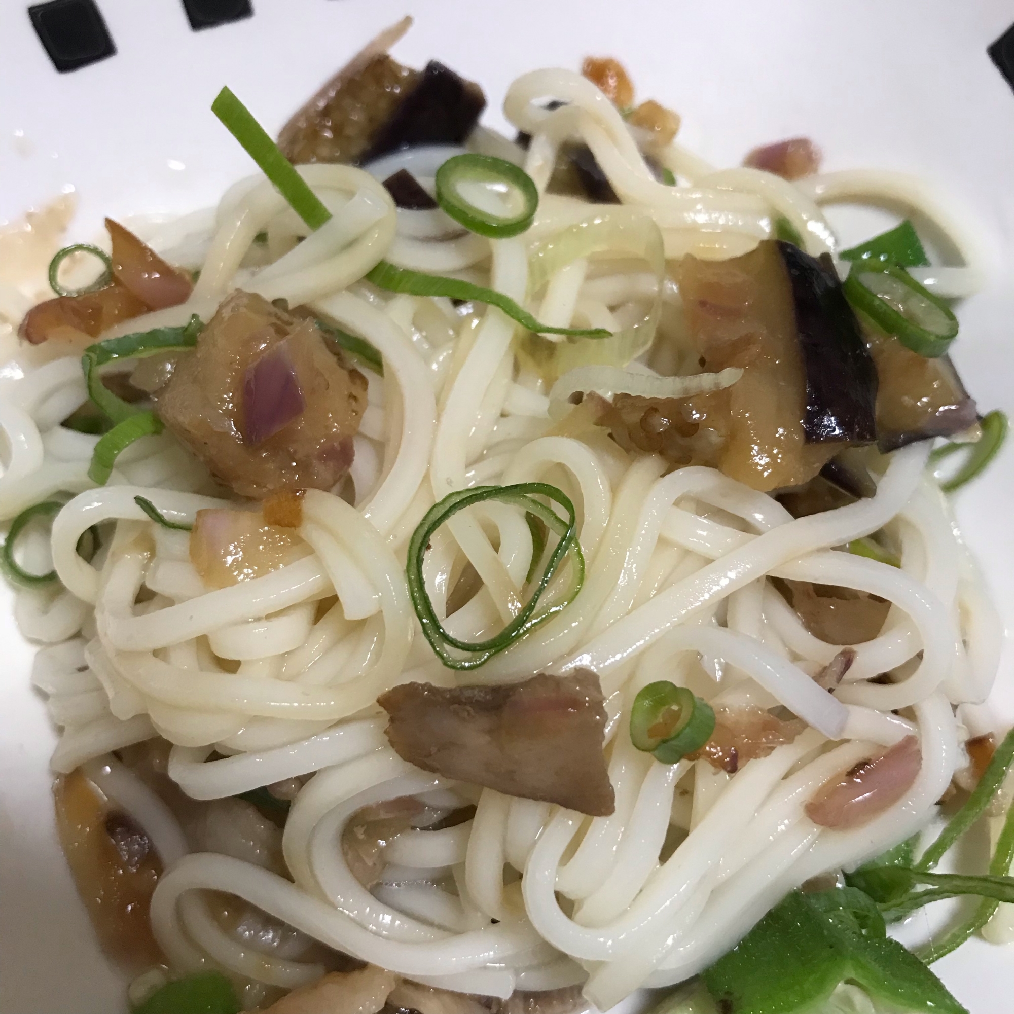 豚肉と茄子のぶっかけうどん(幼児用)