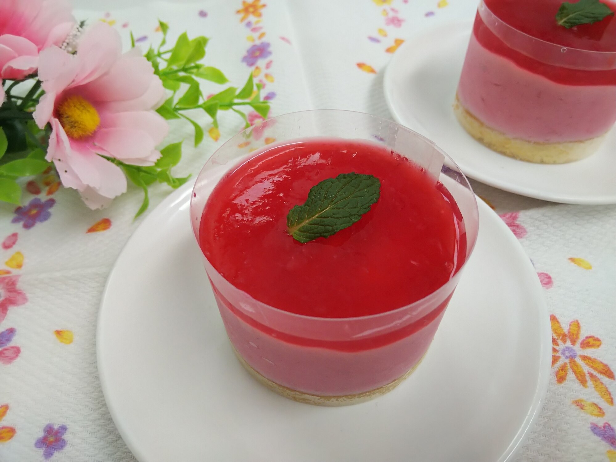 可愛い～ラズベリームース☆ レシピ・作り方 by tamanoriko - 楽天レシピ