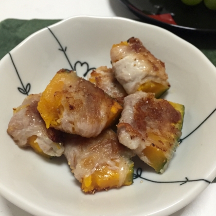 豚バラスライスが売り切れでしたので豚ロース薄切りで作りました^^; 美味しくいただきました(o^^o)