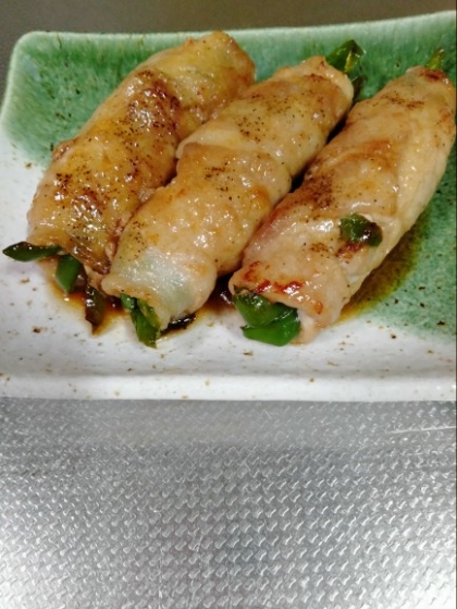 ＊簡単肉巻き＊