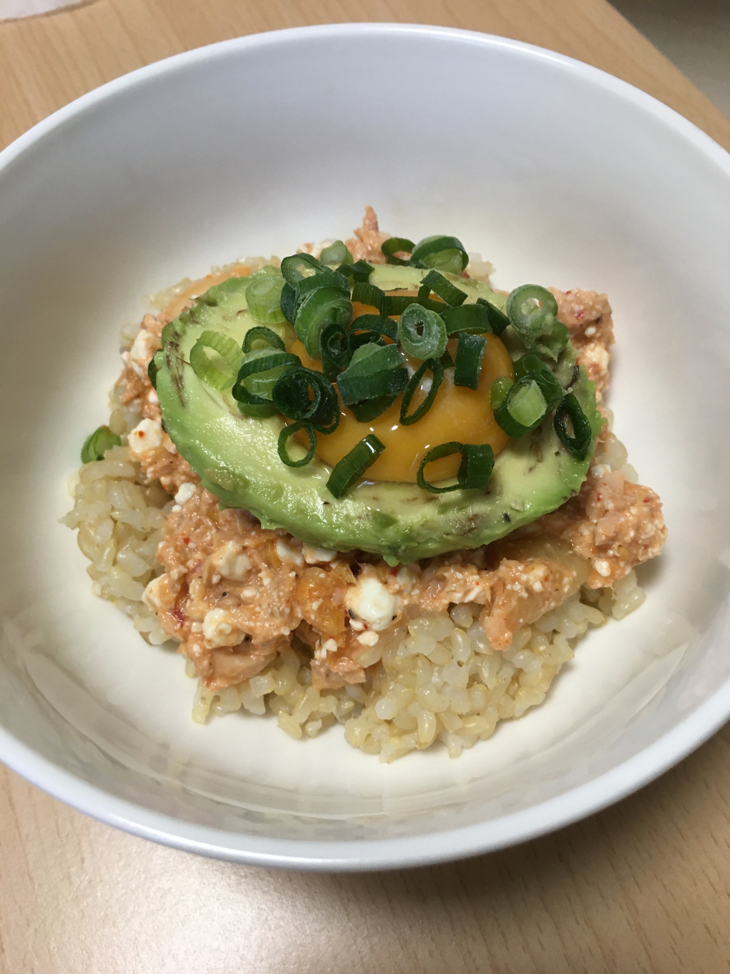 ダイエットご飯！ツナキムアボカ丼