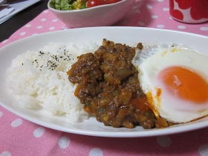 簡単すぐにできる ひき肉のドライカレー レシピ 作り方 By たんぽぽ000 楽天レシピ