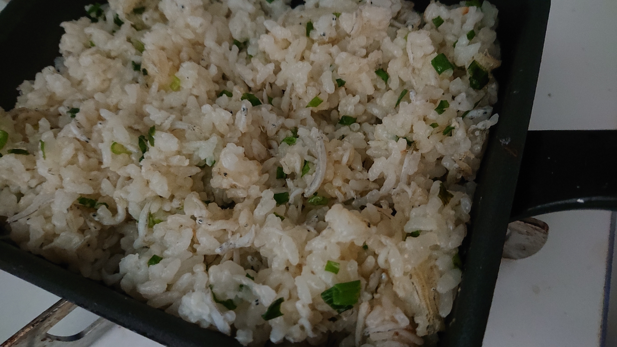 しらすネギの醤油チャーハン