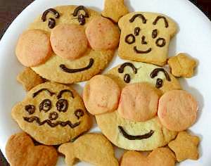 子どもが大喜び☆アンパンマンクッキー！！