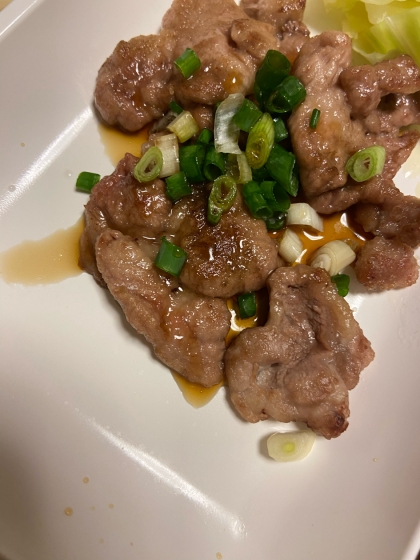 さっぱり美味しい！薄切り豚肉のおろしポン酢