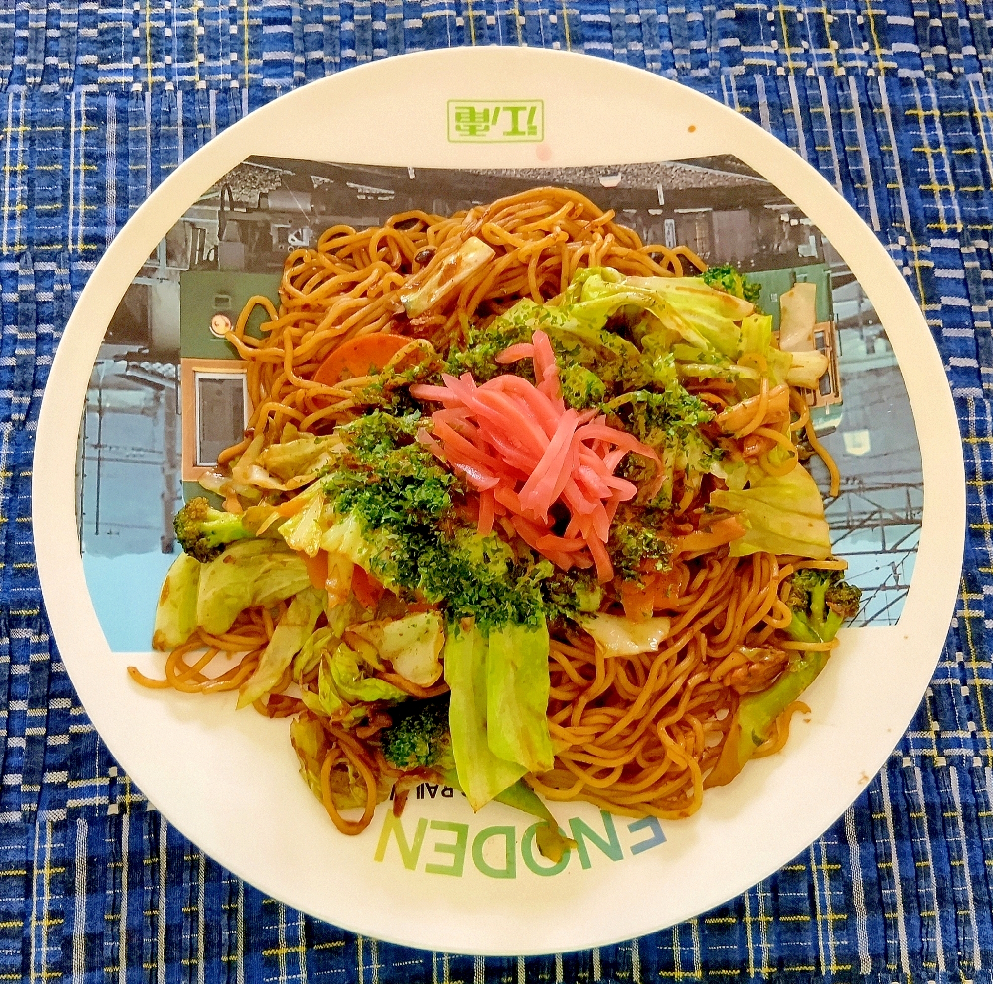 野菜炒め風焼きそば