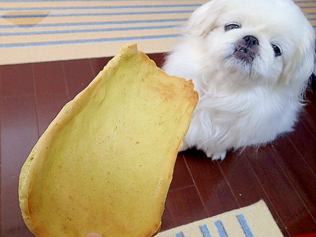 愛犬用　❤青汁とごまのデカせんべい❤