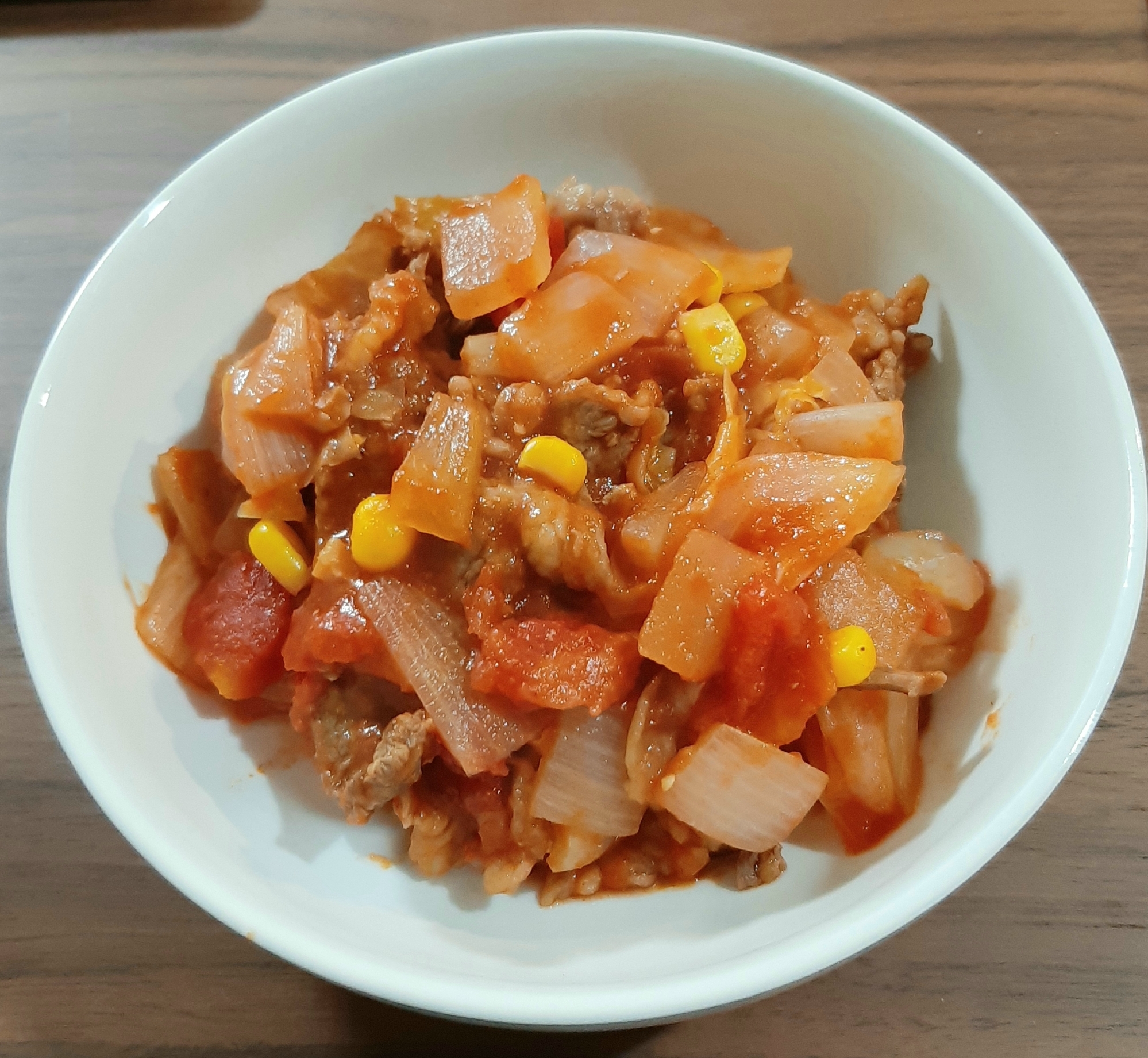 酸っぱくない！牛肉のトマト煮込み