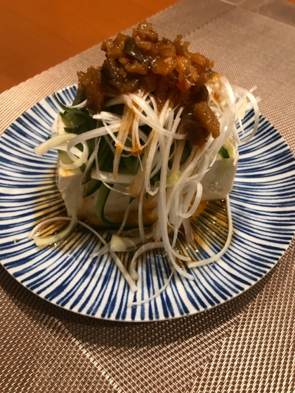 豆腐の中華風サラダ