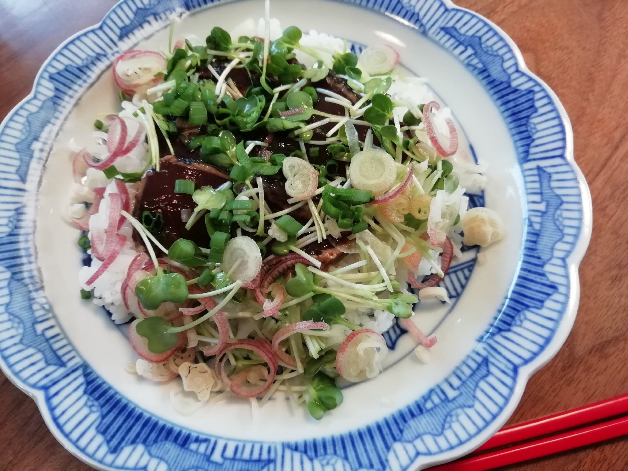 鰹の漬け丼