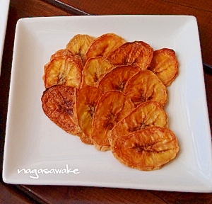 簡単!手作りのバナナチップス