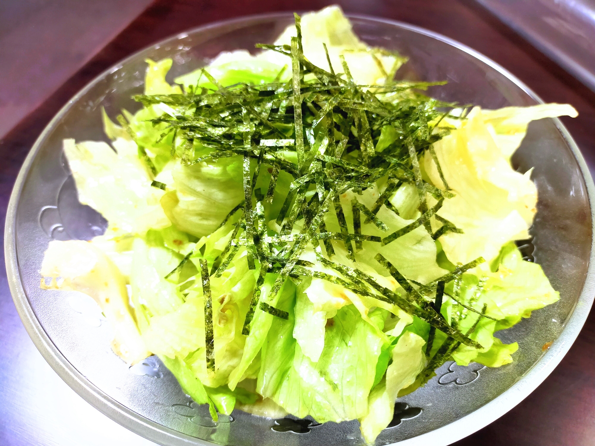 お家で☆焼肉用屋さんのサラダ