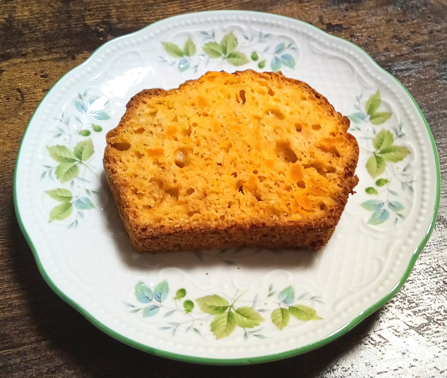 久しぶりにケーキ!!HMでかぼちゃのパウンドケーキ