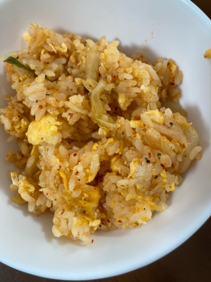 キムチチャーハン〜簡単チャーハン〜