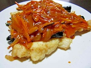 なすと白身魚の甘酢あんかけ レシピ 作り方 By Lucky0418 楽天レシピ