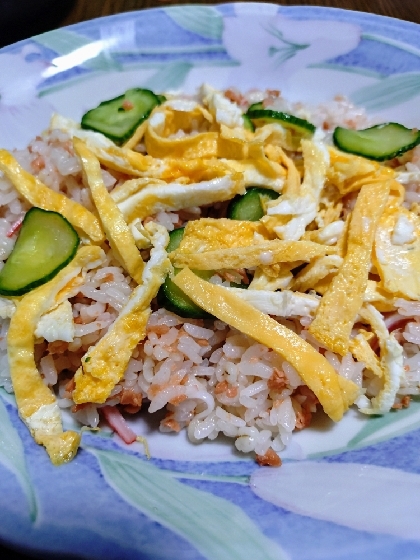 家にあるもので簡単に！ちらし寿司