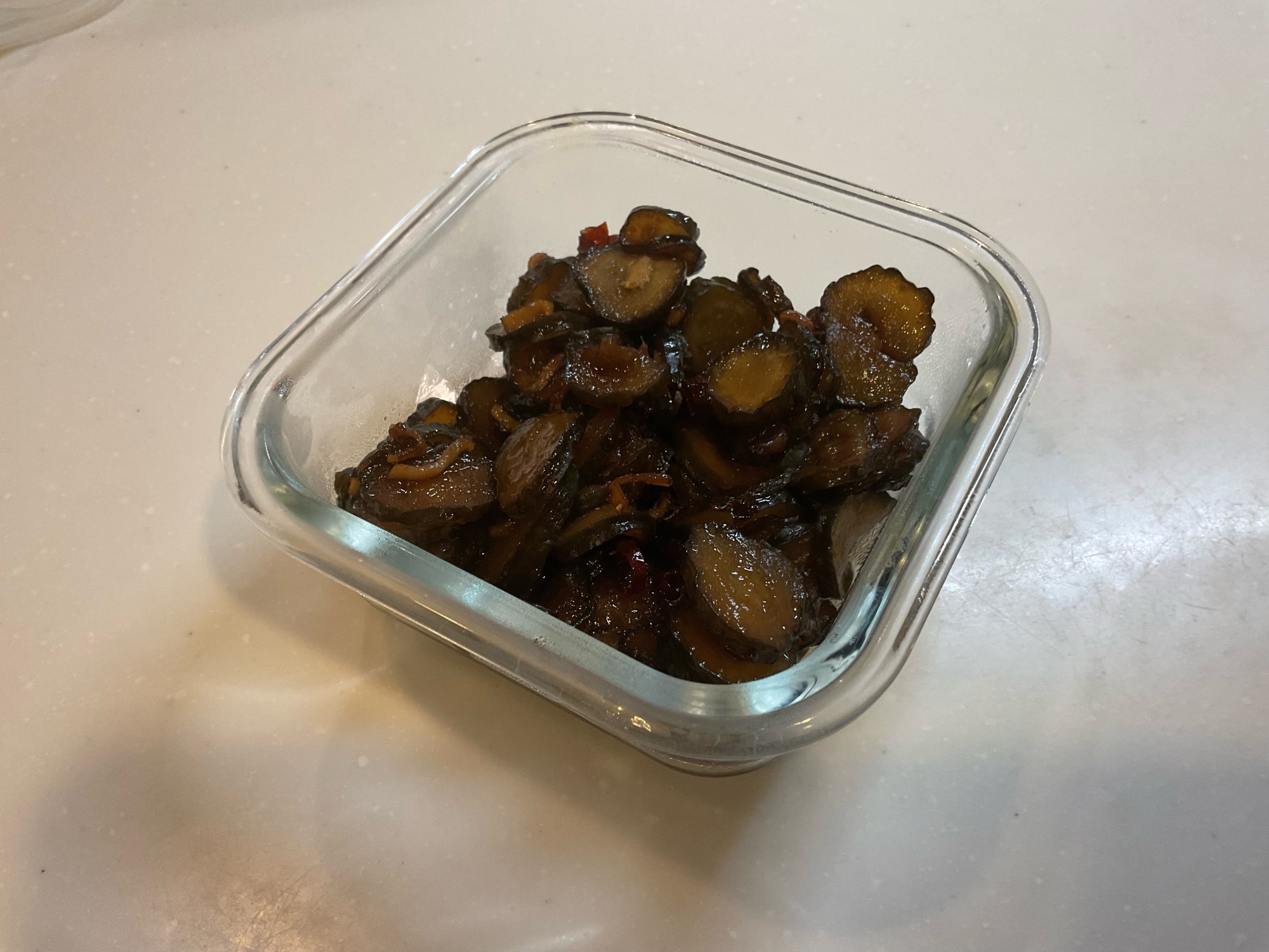ご飯が止まらない！ピリ辛きゅうりの佃煮！