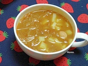 レトルトカレーの春雨スープ レシピ・作り方 by Momo. - 楽天レシピ