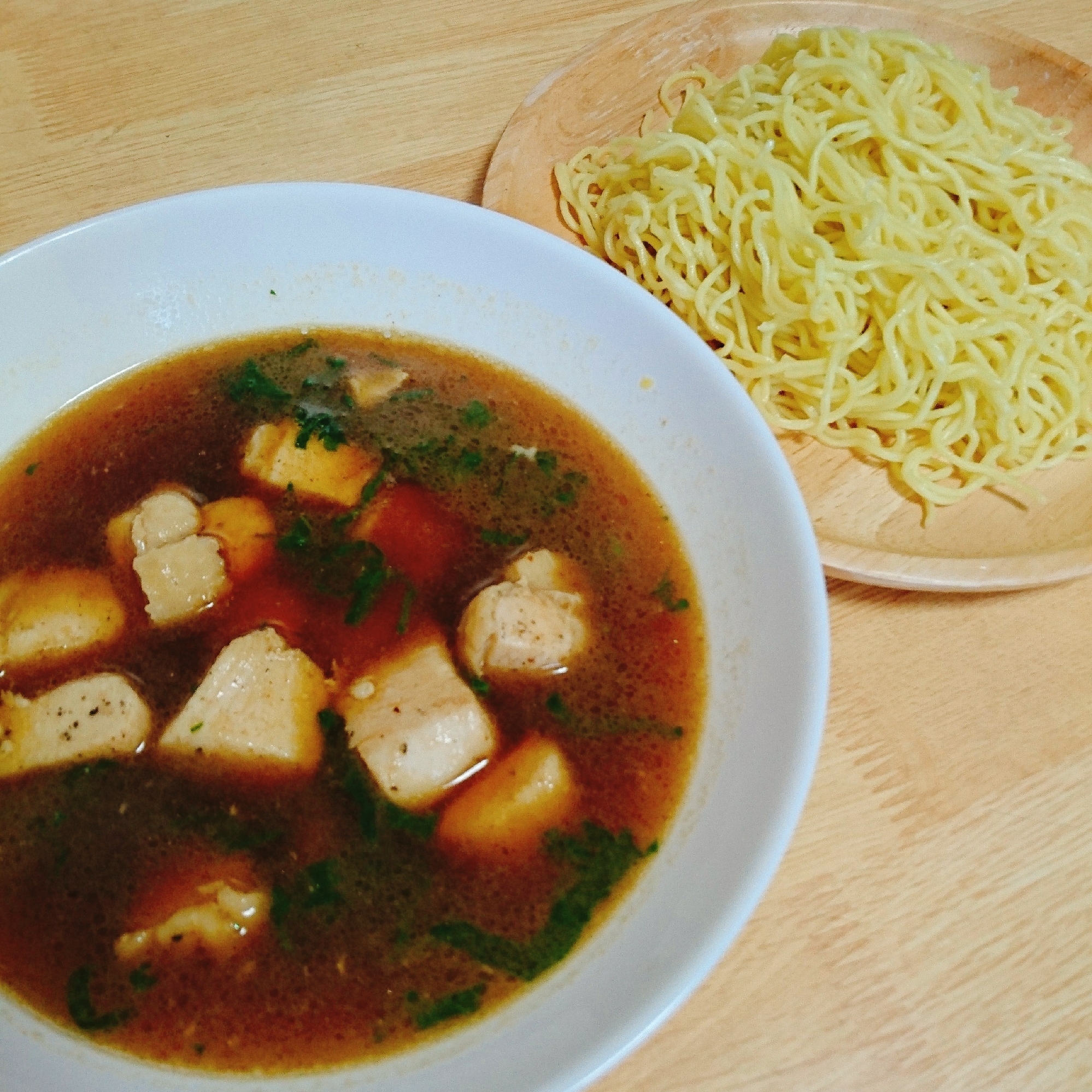 マルちゃん正麺中華そば アレンジつけ麺