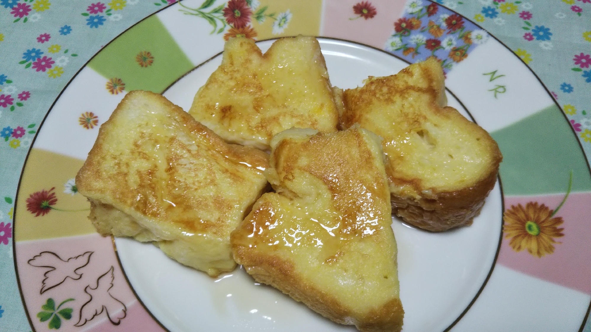 卵と豆乳とさとうきび糖のフレンチトースト☆