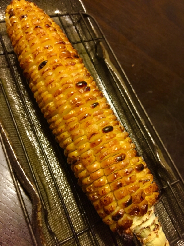 メチャうま★トースターで焼きとうもろこし