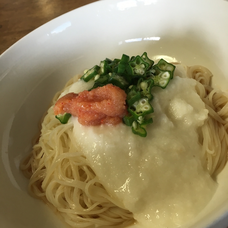 山芋明太そうめん