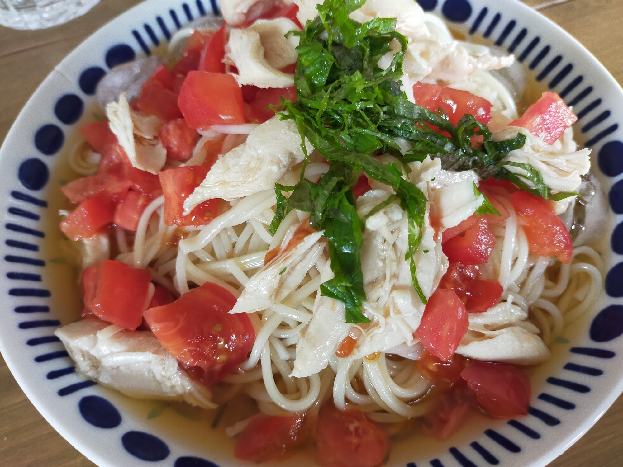 半田そうめんで ぶっかけトマト レシピ 作り方 By こはるのひより 楽天レシピ 半田そうめんで ぶっかけトマト レシピ 作り方 By こはるのひより 楽天レシピ