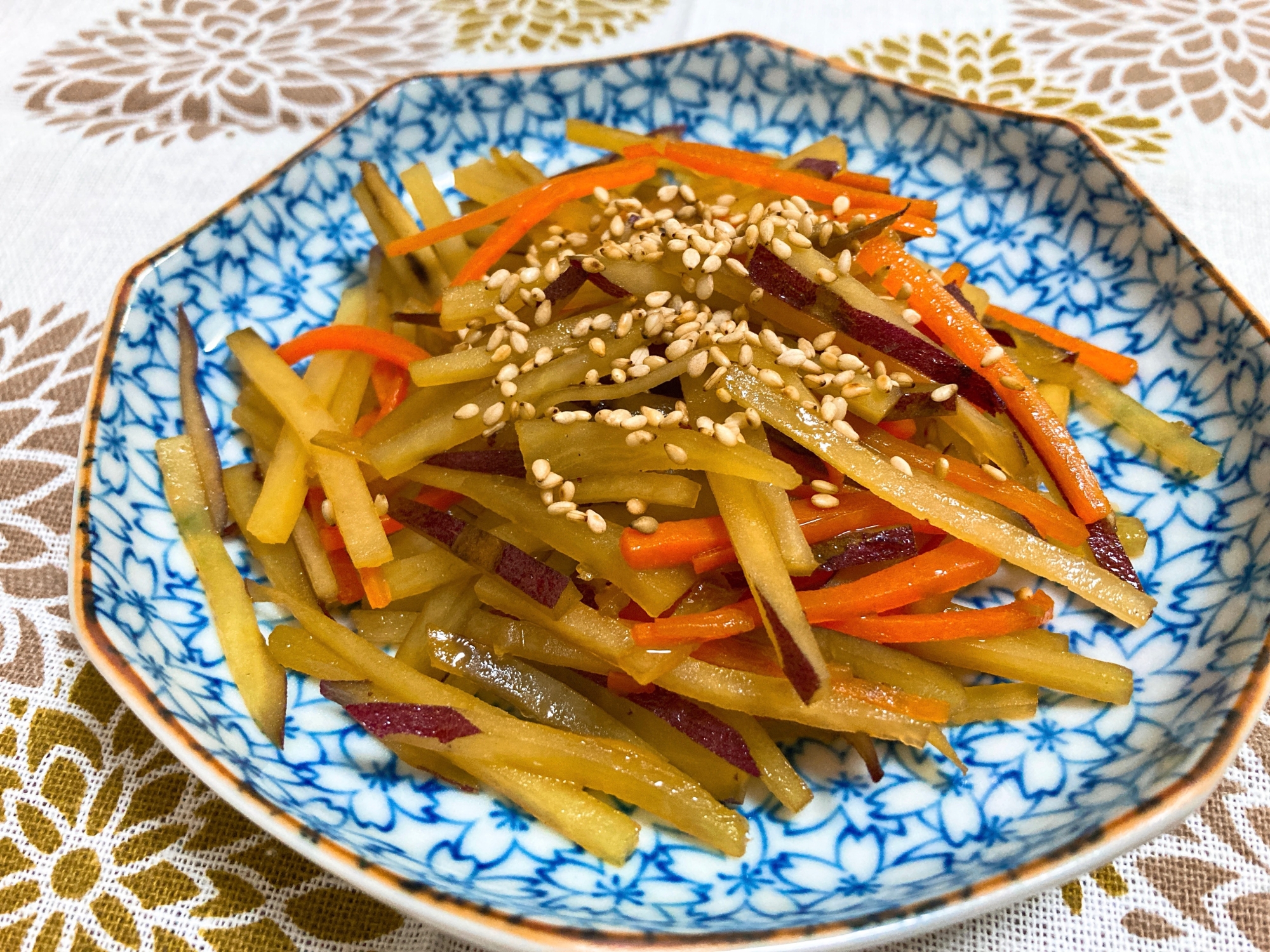 食べたらやみつき! 金平さつまいも