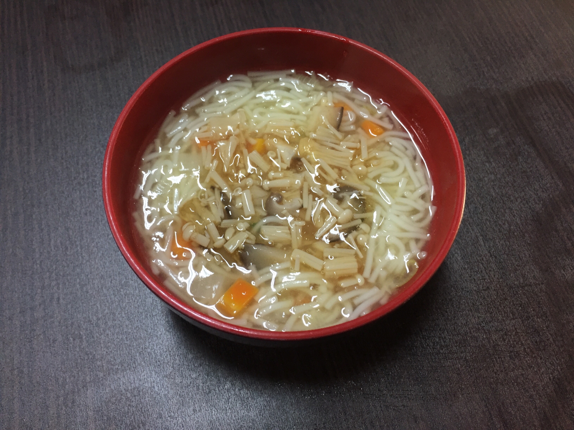 【離乳食 完了期】寒い朝に♡きのこあんかけうどん