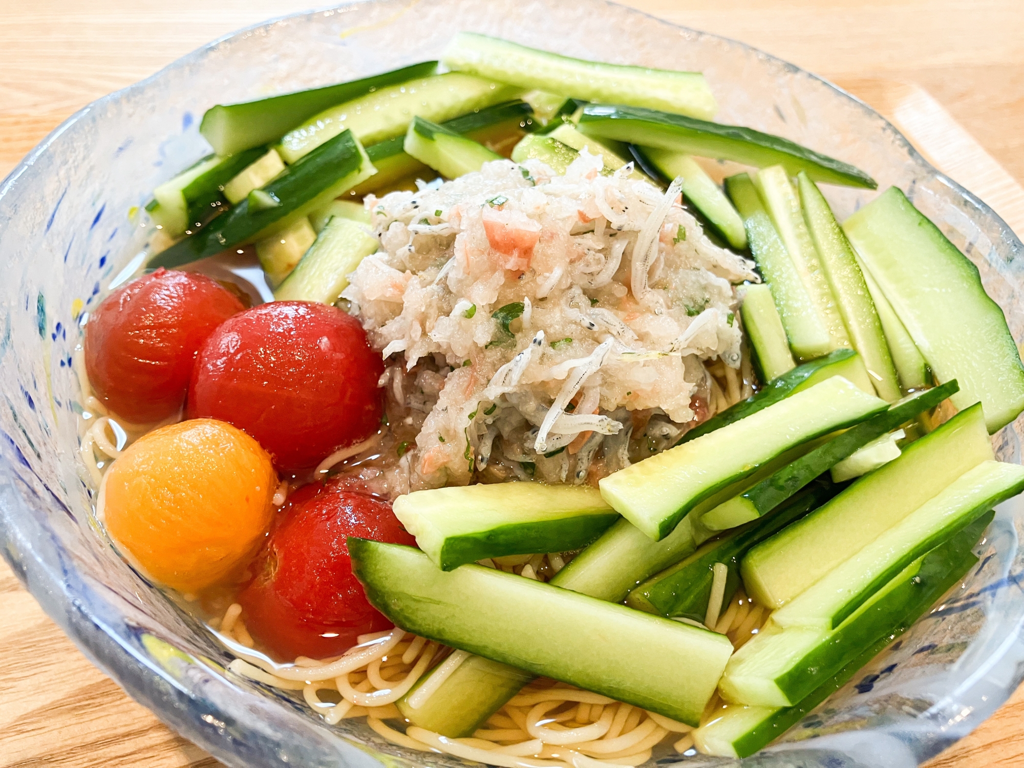 夏を感じよう！さっぱり梅そうめん！