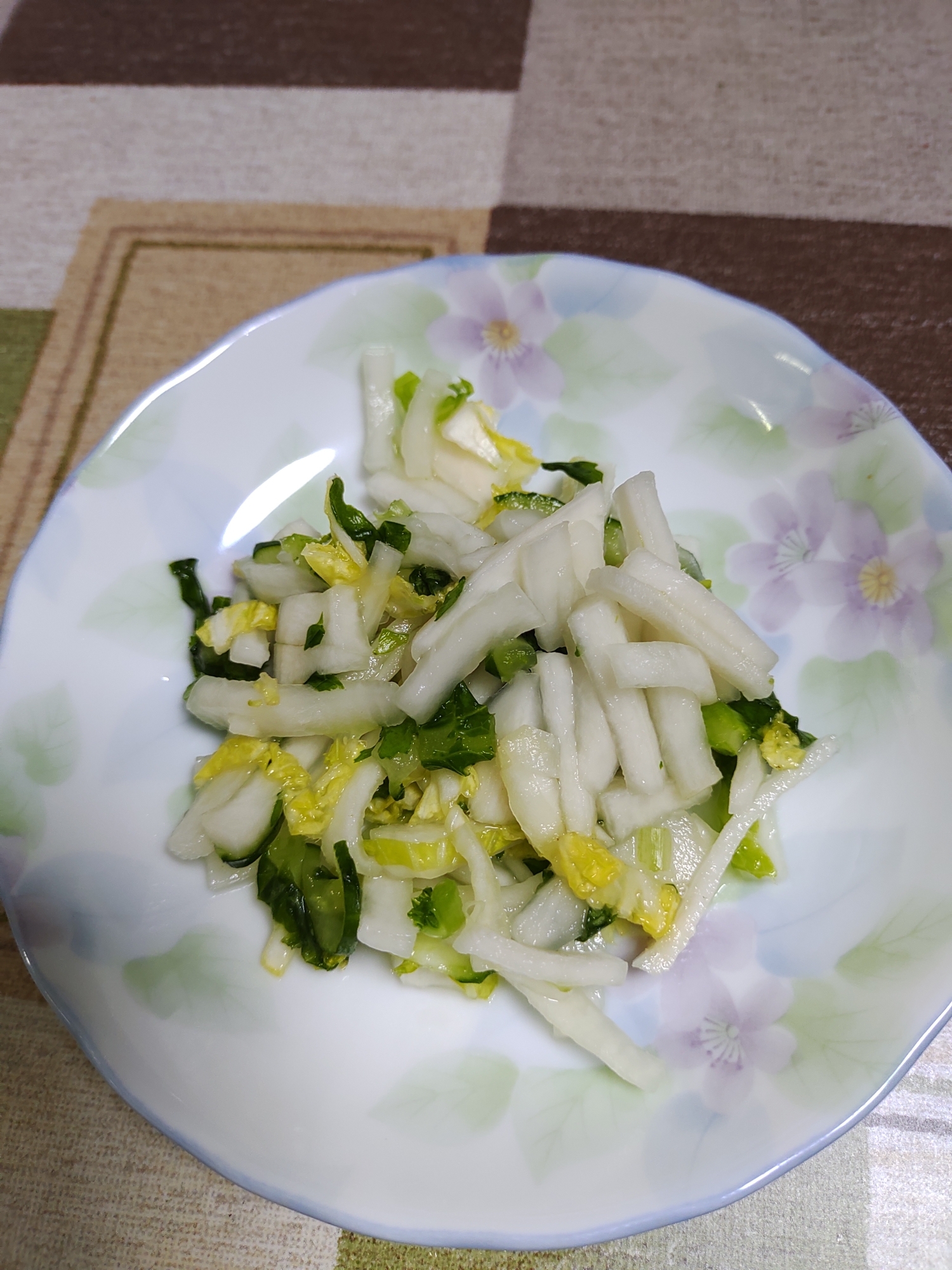 白菜とカブの漬物