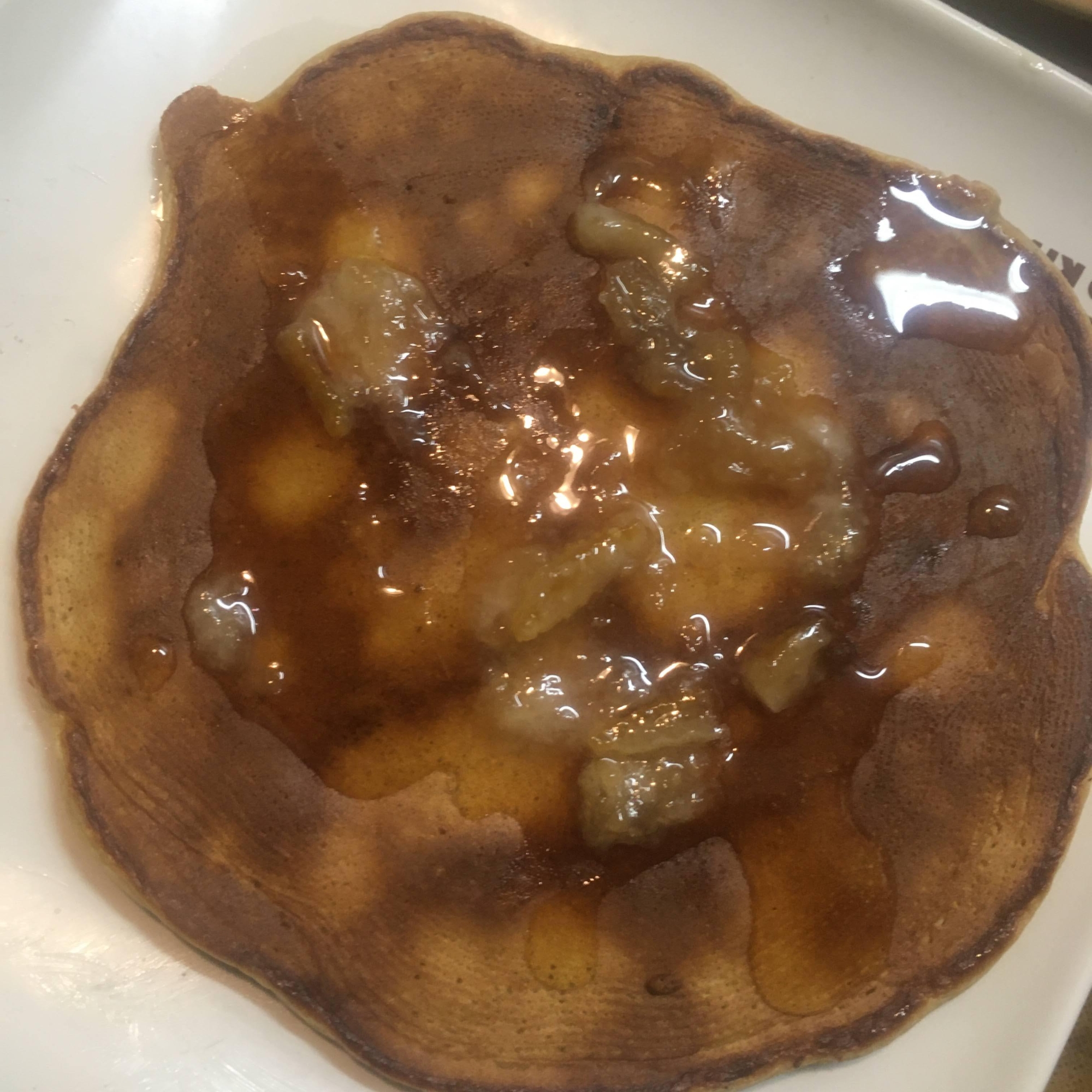 カマンベールチーズのパンケーキ クリスマスに