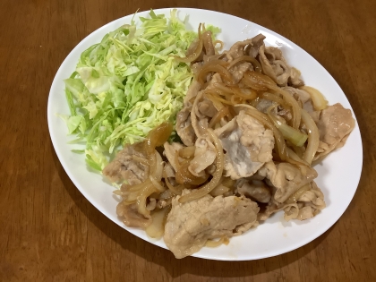 つやこさん、お早う♪豚生姜焼き夕食にいただきました。家族に好評でご飯が進み、とても美味しかったです！昨日の雨が上がり、晴れて、気持ちの良い朝です。素敵な一週間を