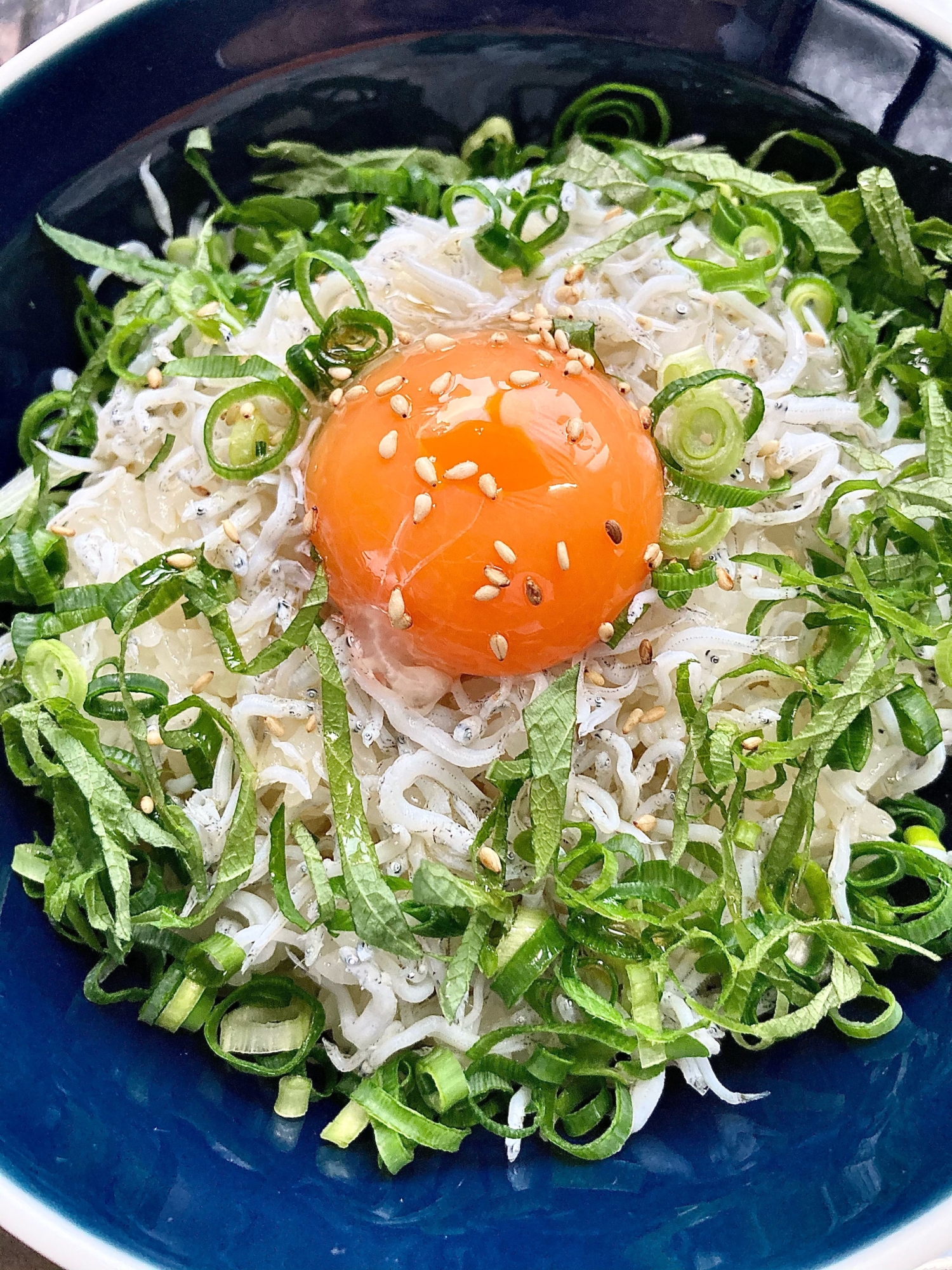 栄養たっぷりご飯に乗っけるだけ♪しらす丼