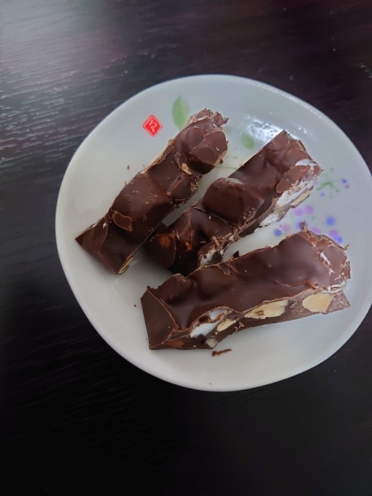 ナッツ入理で作ってみました(^^)美味しかったです！