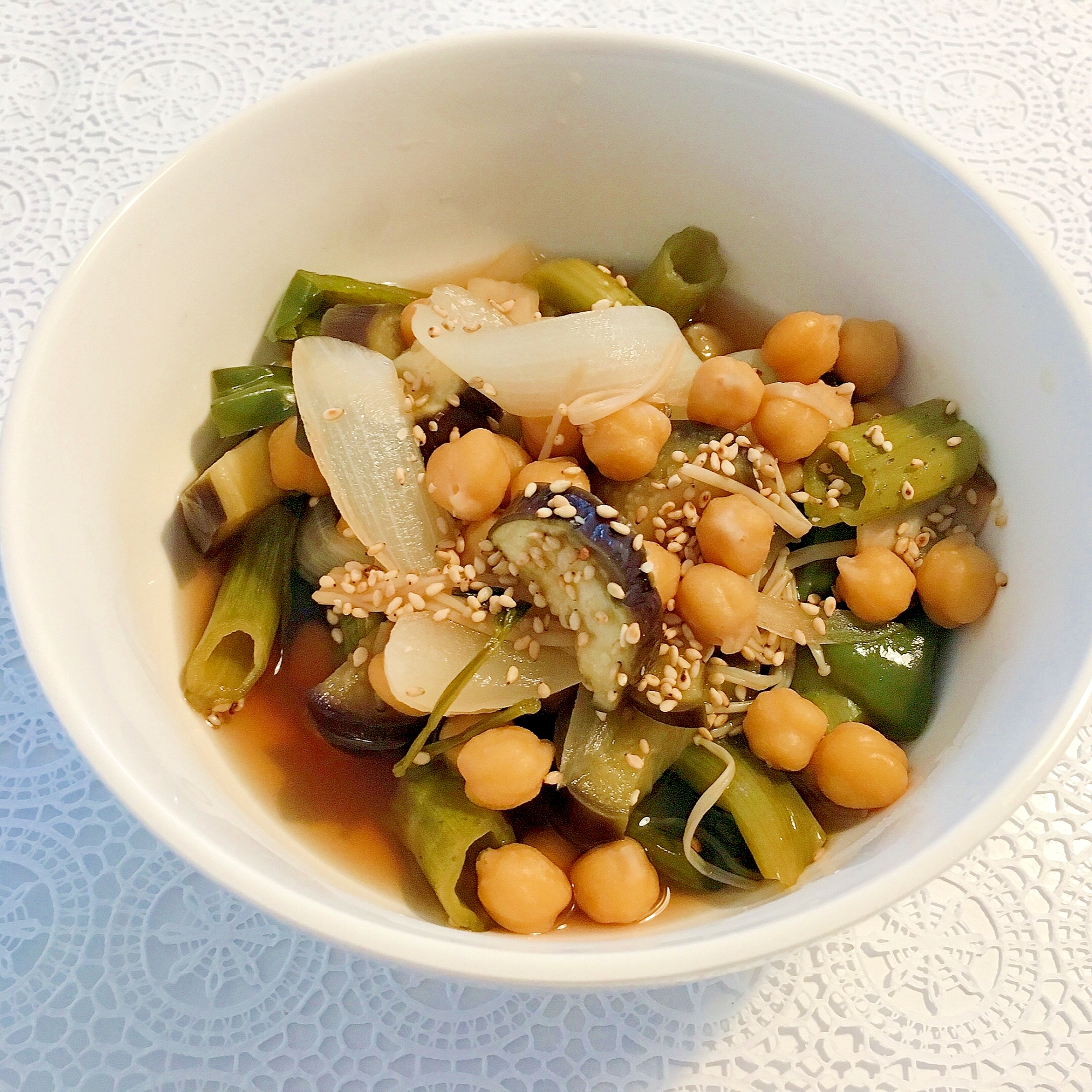 栄養バランス抜群 ひよこ豆と野菜の煮物 レシピ 作り方 By スージー シンプルライフ 楽天レシピ