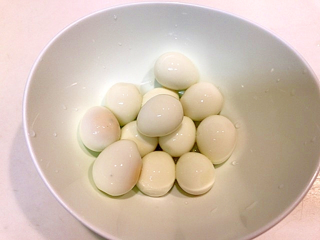 茹で 方 うずら の 卵