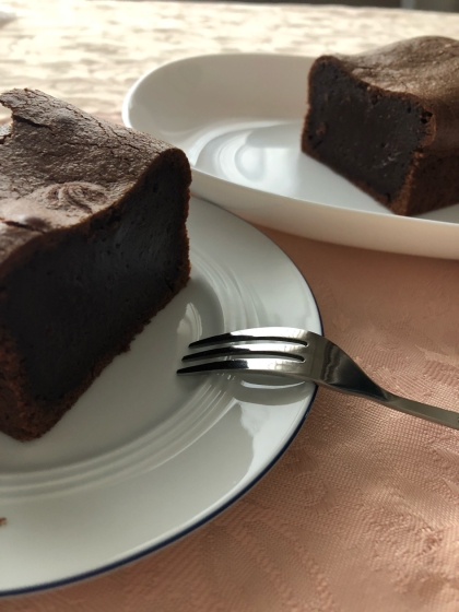 パウンド型で濃厚フォンダンショコラ風パウンドケーキ