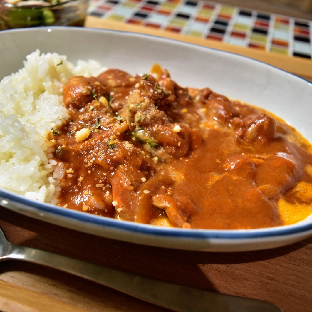 簡単作り置き♪バターチキンカレー