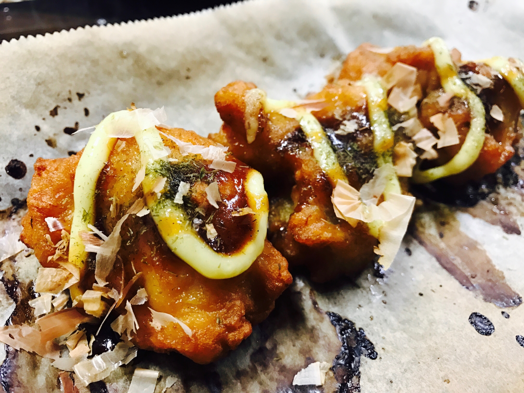 アレンジ 鳥唐揚げのお好み焼き風焼き レシピ 作り方 By たかまさ 楽天レシピ アレンジ 鳥唐揚げのお好み焼き風焼き レシピ 作り方 By たかまさ 楽天レシピ