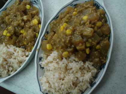 大根キーマカレー♡あっさりイケちゃう!!カレー♡