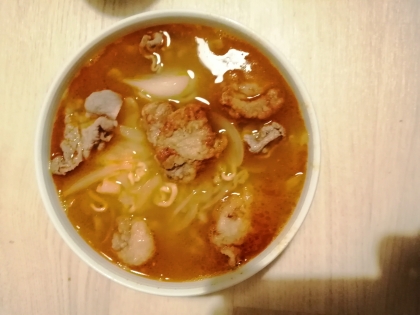 唐揚わかめラーメン