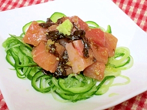 趣向を凝らして まぐろ角切り海苔和え レシピ 作り方 By Startrek 楽天レシピ 趣向を凝らして まぐろ角切り海苔和え レシピ 作り方 By Startrek 楽天レシピ