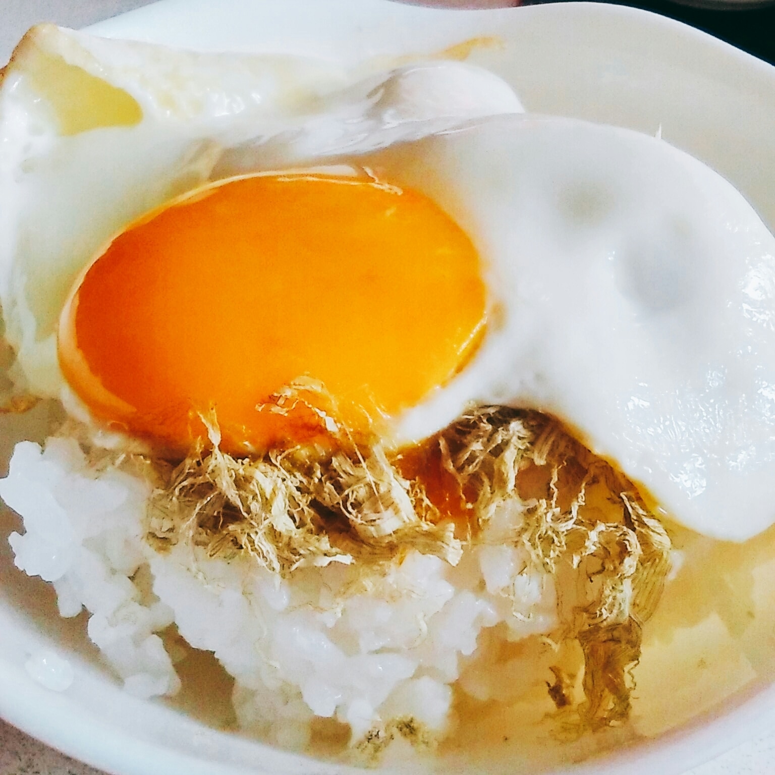 目玉焼きどん レシピ・作り方 by シフト6522 - 楽天レシピ