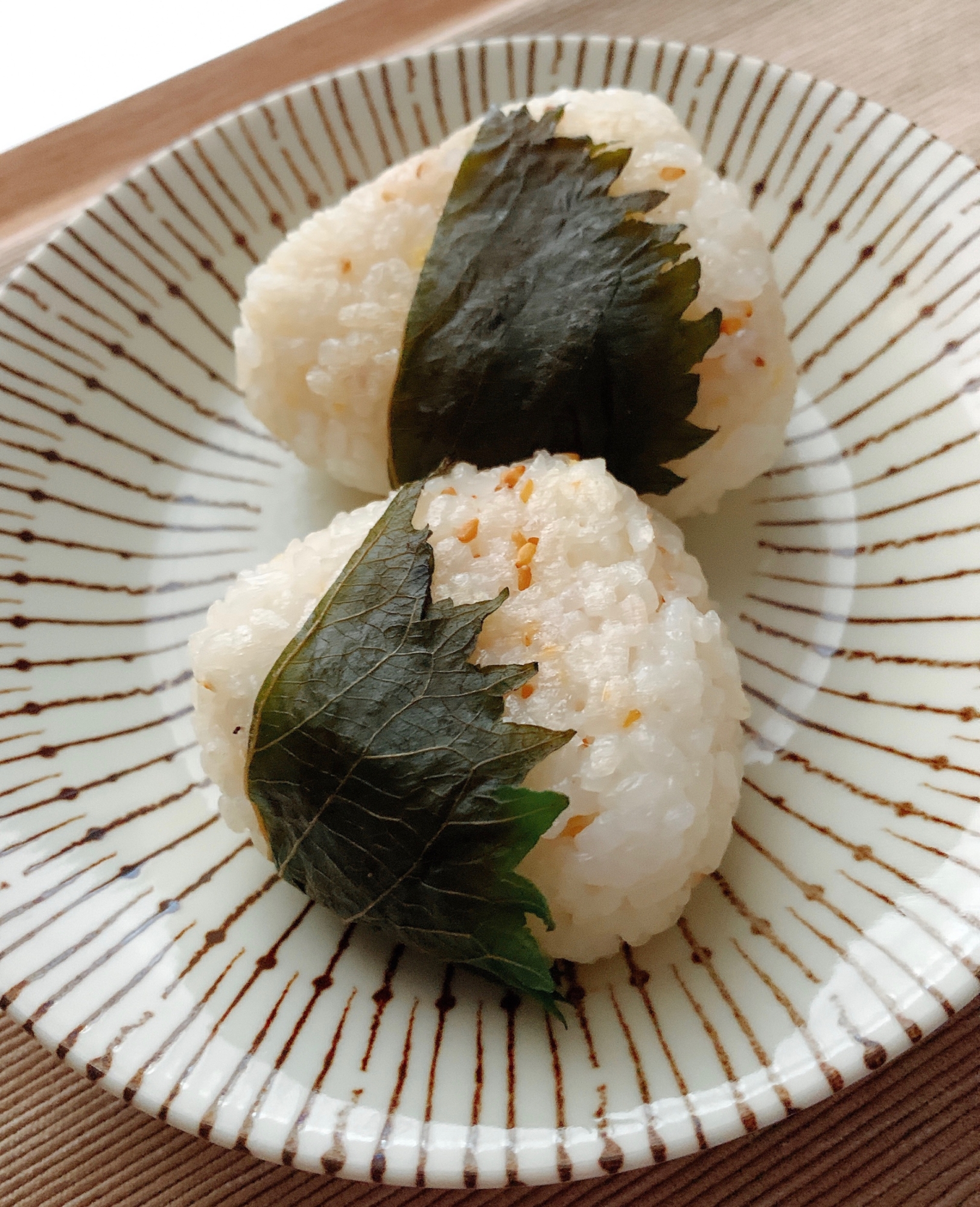 生姜の香り☆だし焼きおにぎり