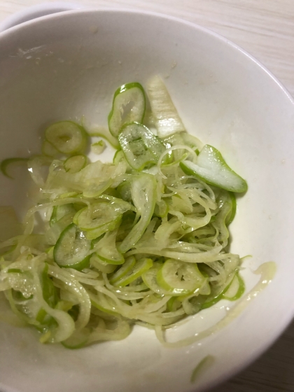 便利な常備菜(^^)ネギ塩♪居酒屋メニューに！