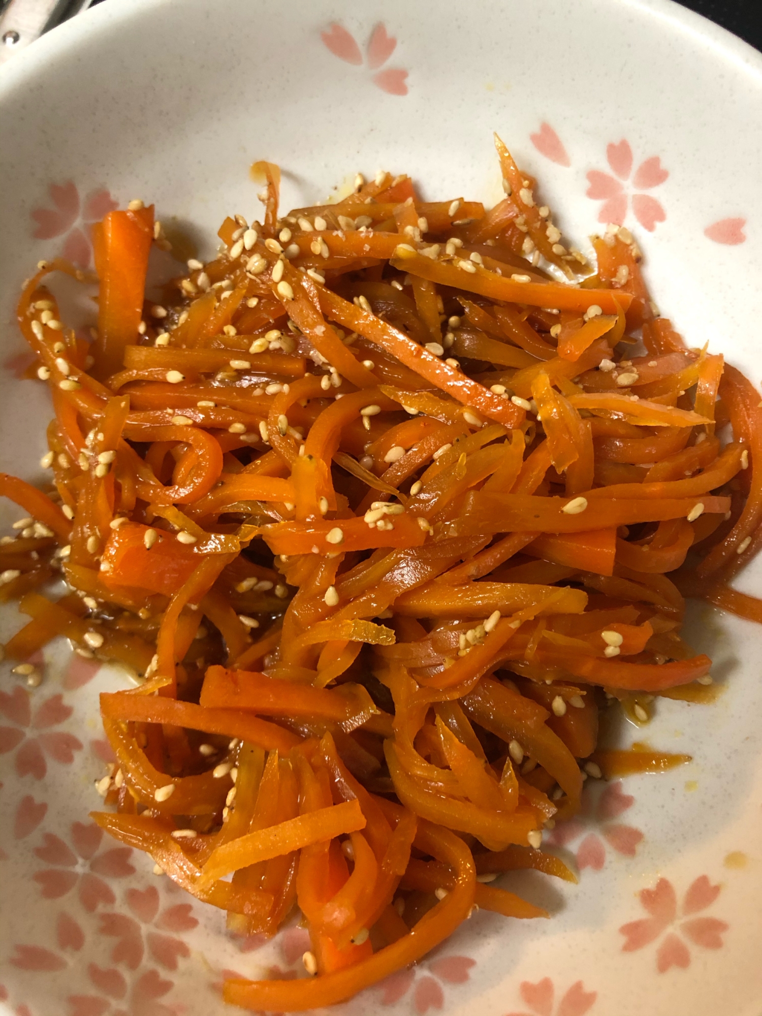 電子レンジで時短 人参のきんぴら レシピ 作り方 By ぴょん30 楽天レシピ 電子レンジで時短 人参のきんぴら レシピ 作り方 By ぴょん30 楽天レシピ